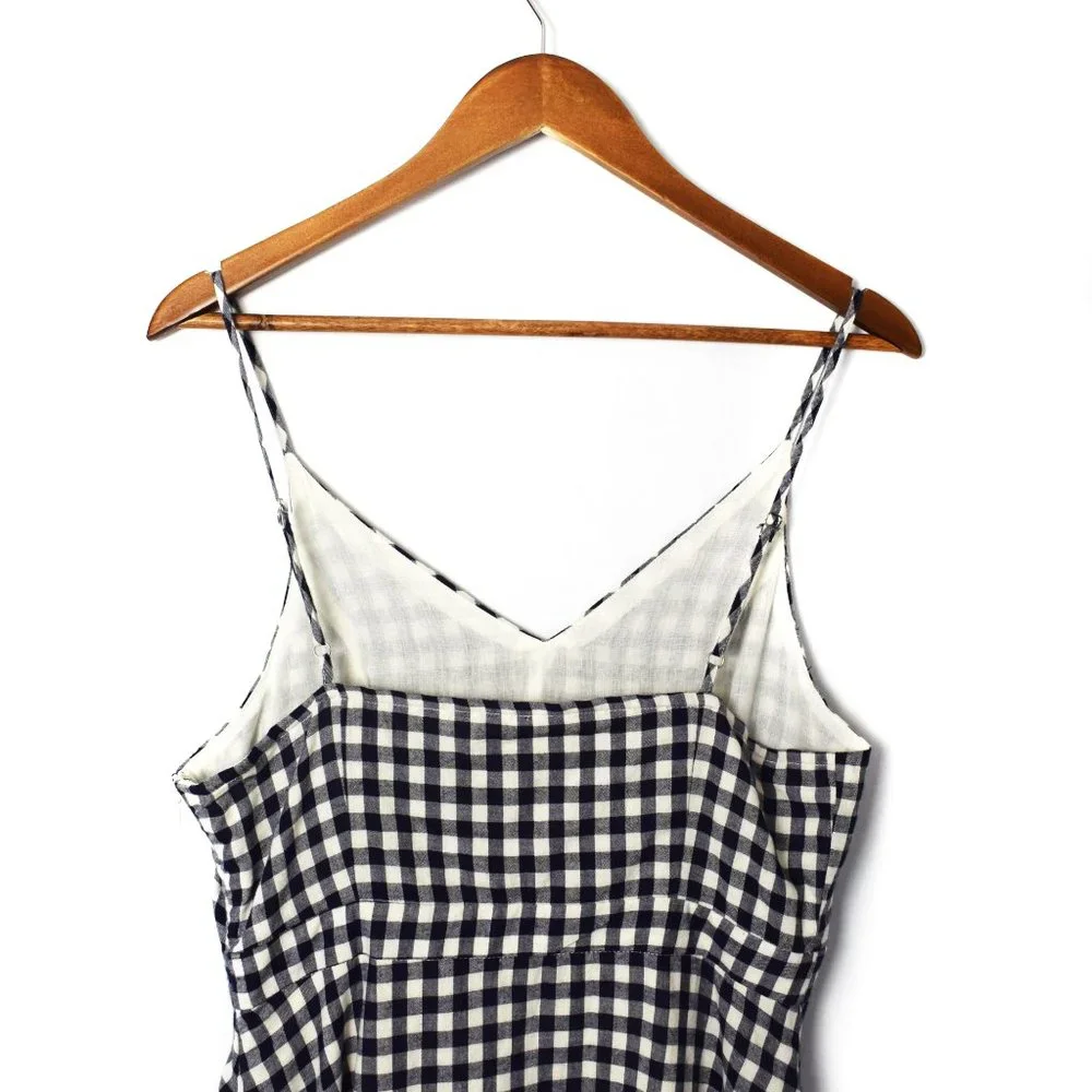 Altar'd State Elias Gingham Plaid Dress w/ Pockets - Picture 13 of 15